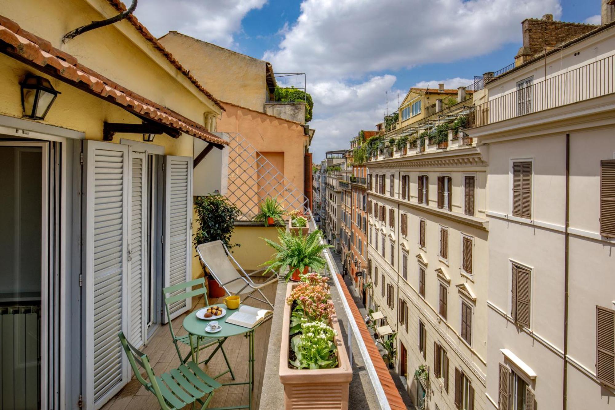 Appartement Spanish Step Rooftop Boutique *